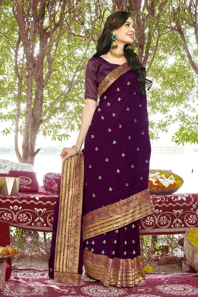 Rosy Vol 4 Party Wear Sarees Catalog
